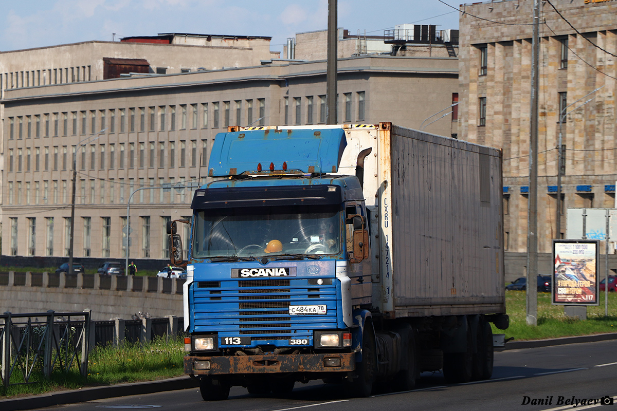 Санкт-Петербург, № С 484 КА 78 — Scania (III) R113M