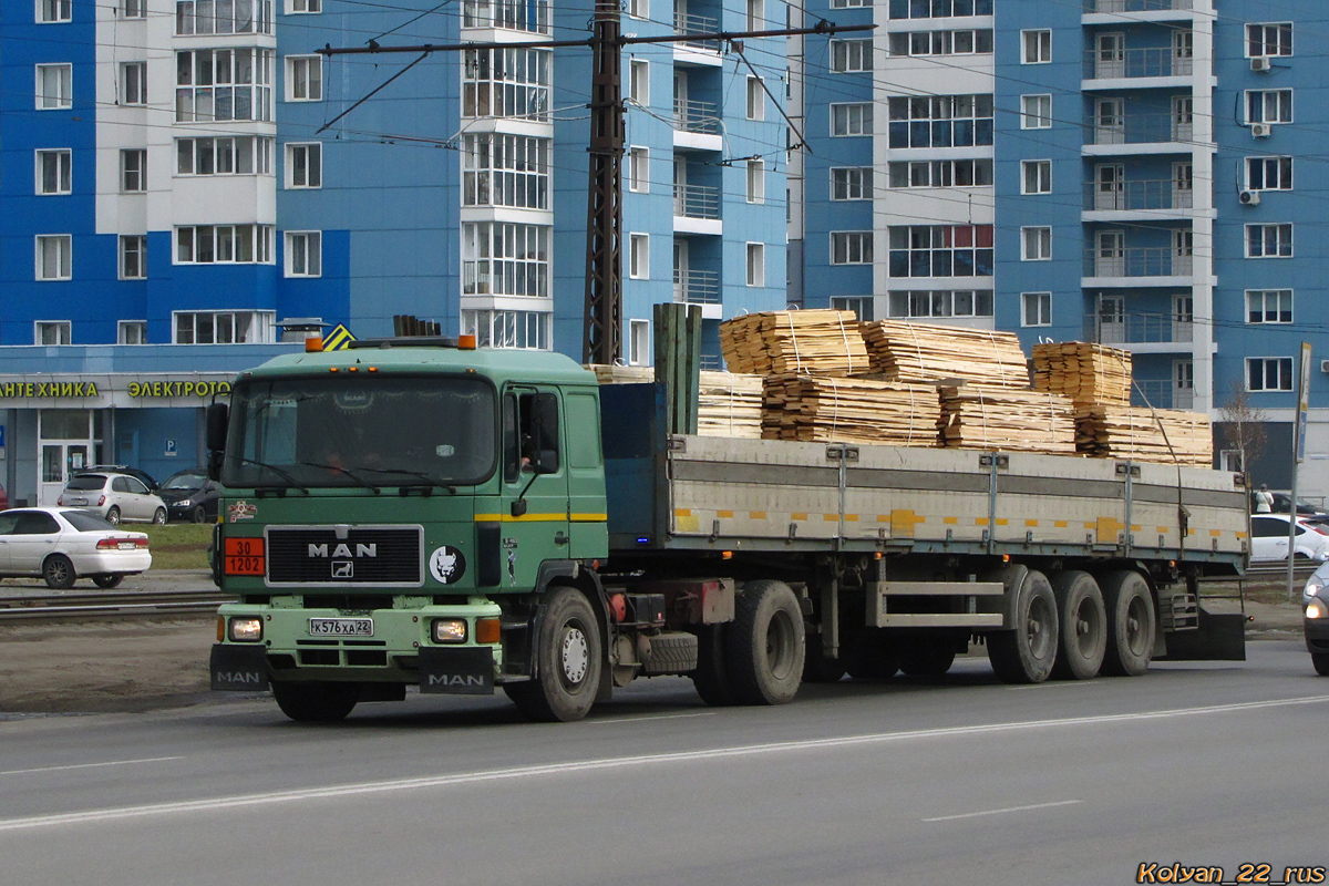 Алтайский край, № К 576 ХА 22 — MAN F90 19.xxx (общая)