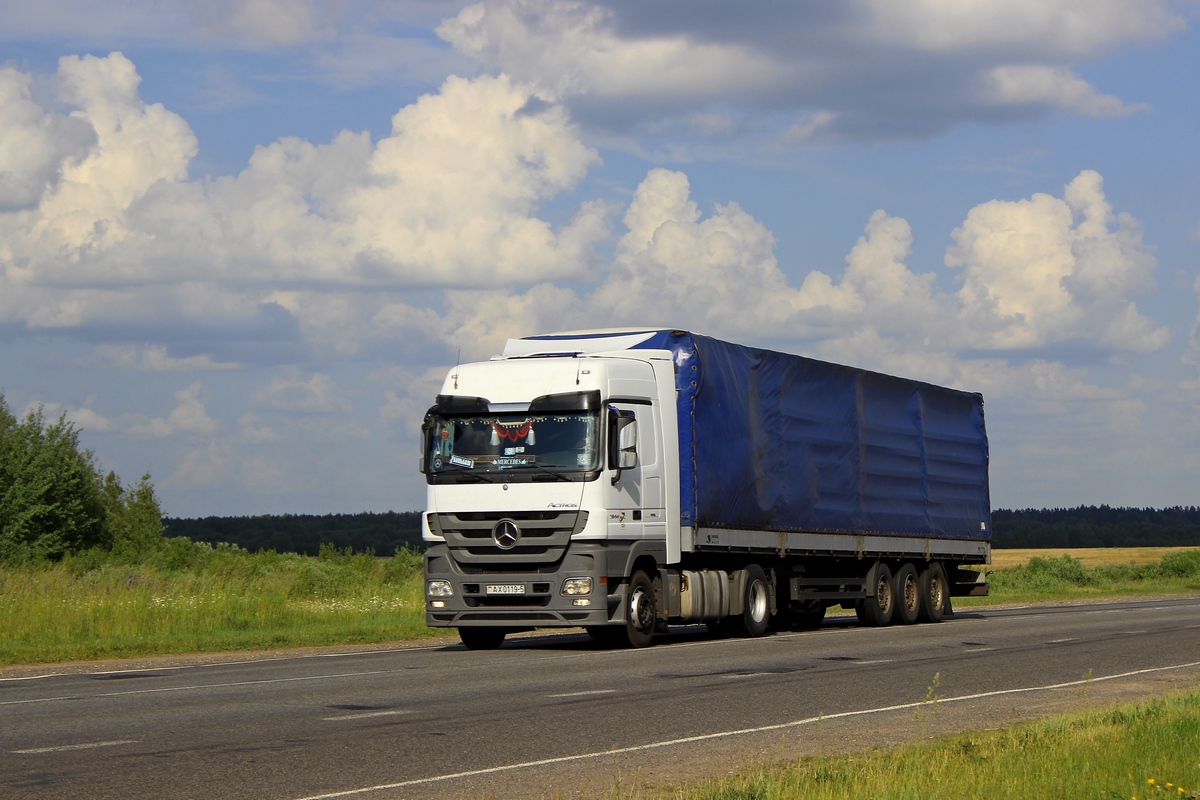 Минская область, № АХ 0119-5 — Mercedes-Benz Actros ('2009) 1844