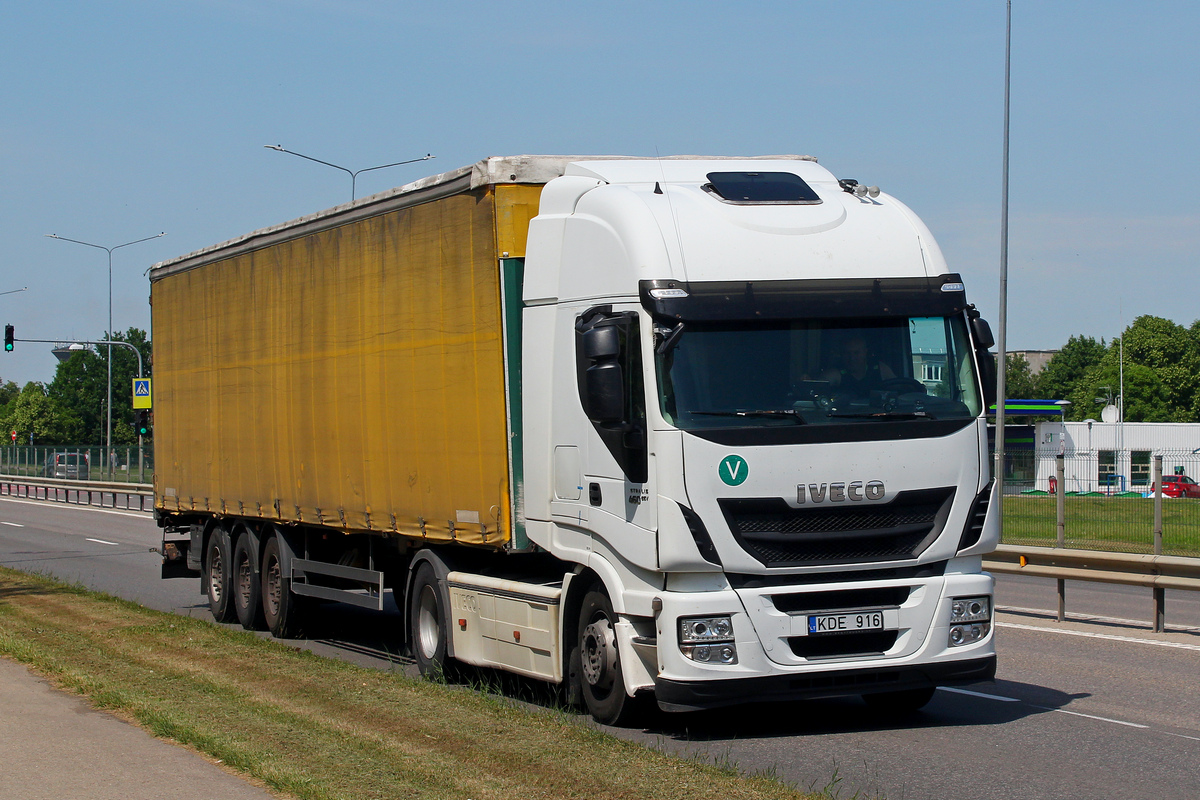 Литва, № KDE 916 — IVECO Stralis ('2012) 460