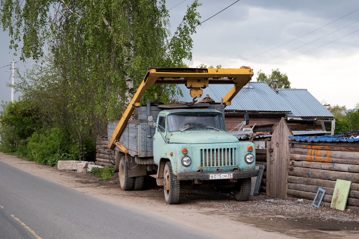 Вологодская область, № В 075 ОМ 35 — ГАЗ-53-12