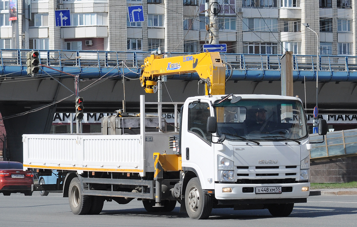 Омская область, № Х 448 ХМ 55 — Isuzu (общая модель)