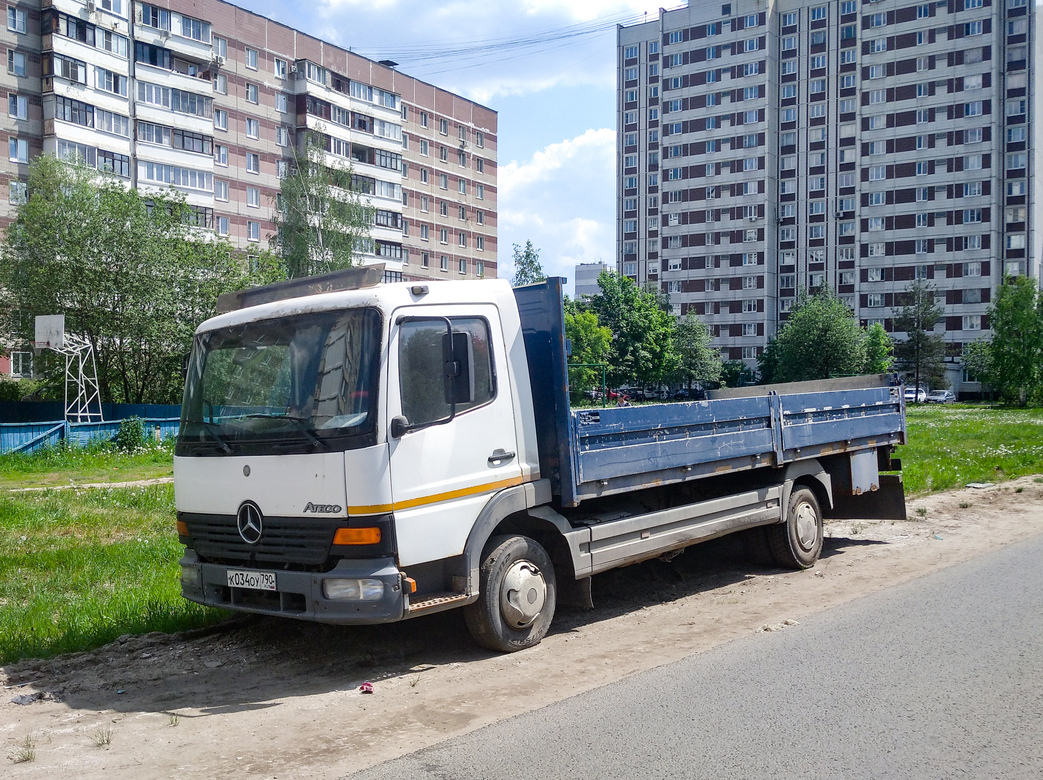 Московская область, № К 034 ОУ 790 — Mercedes-Benz Atego 815