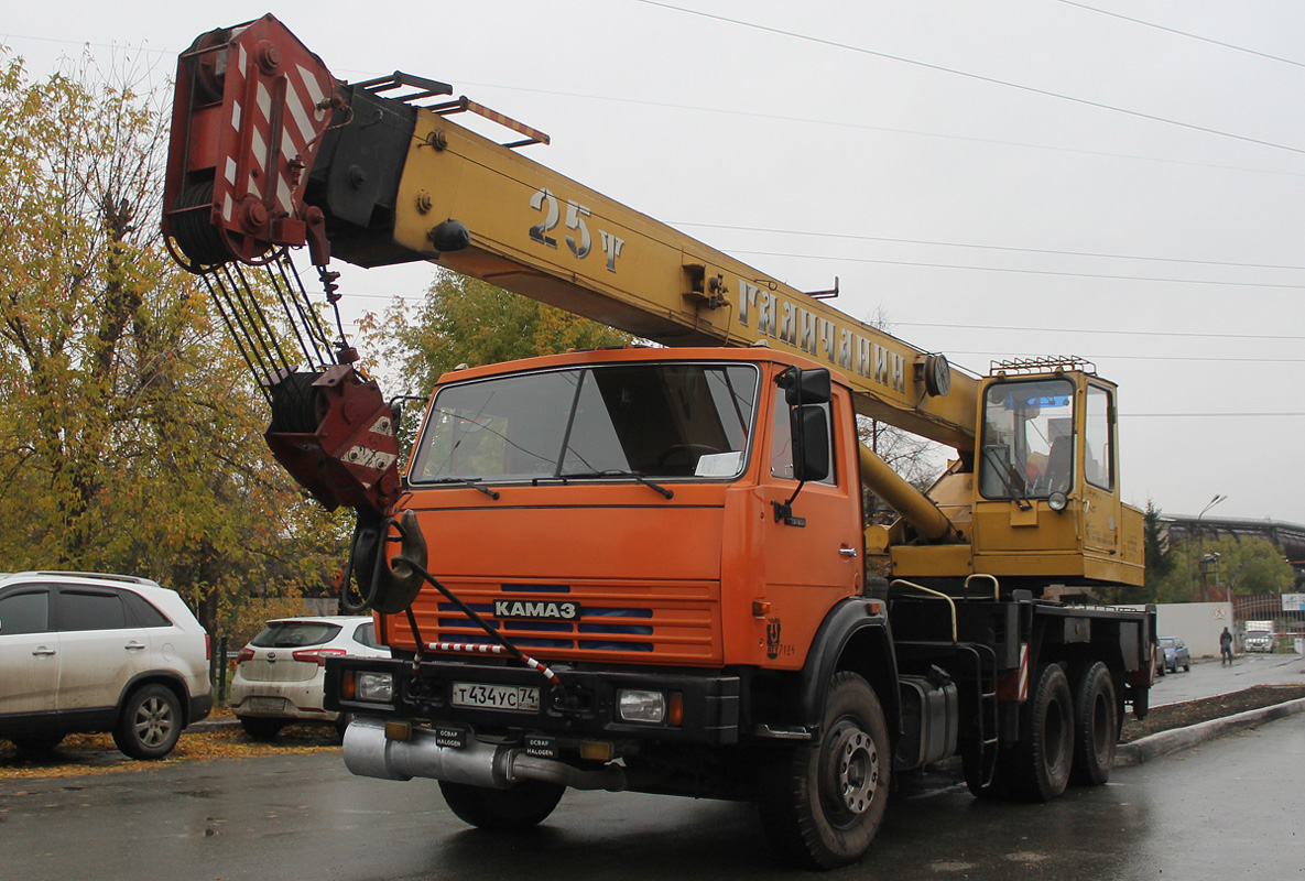 Челябинская область, № 7124 — КамАЗ-53215-15 [53215R]