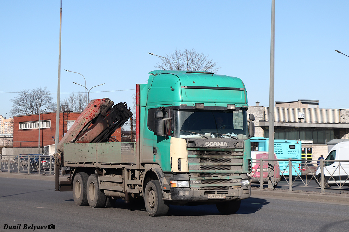 Санкт-Петербург, № К 941 УХ 178 — Scania ('1996) P124G