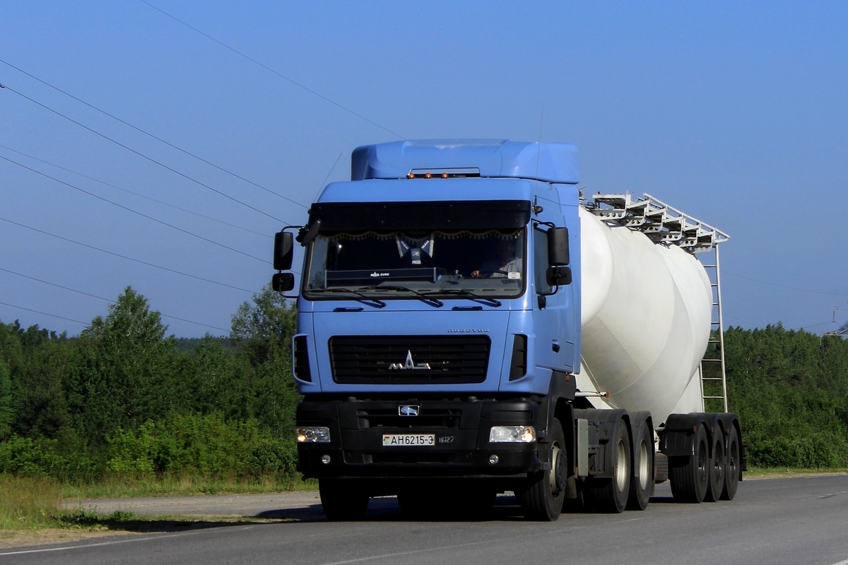 Гомельская область, № АН 6215-3 — МАЗ-6430 (общая модель)