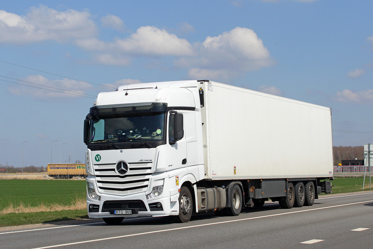 Литва, № KTO 965 — Mercedes-Benz Actros ('2011) 1845