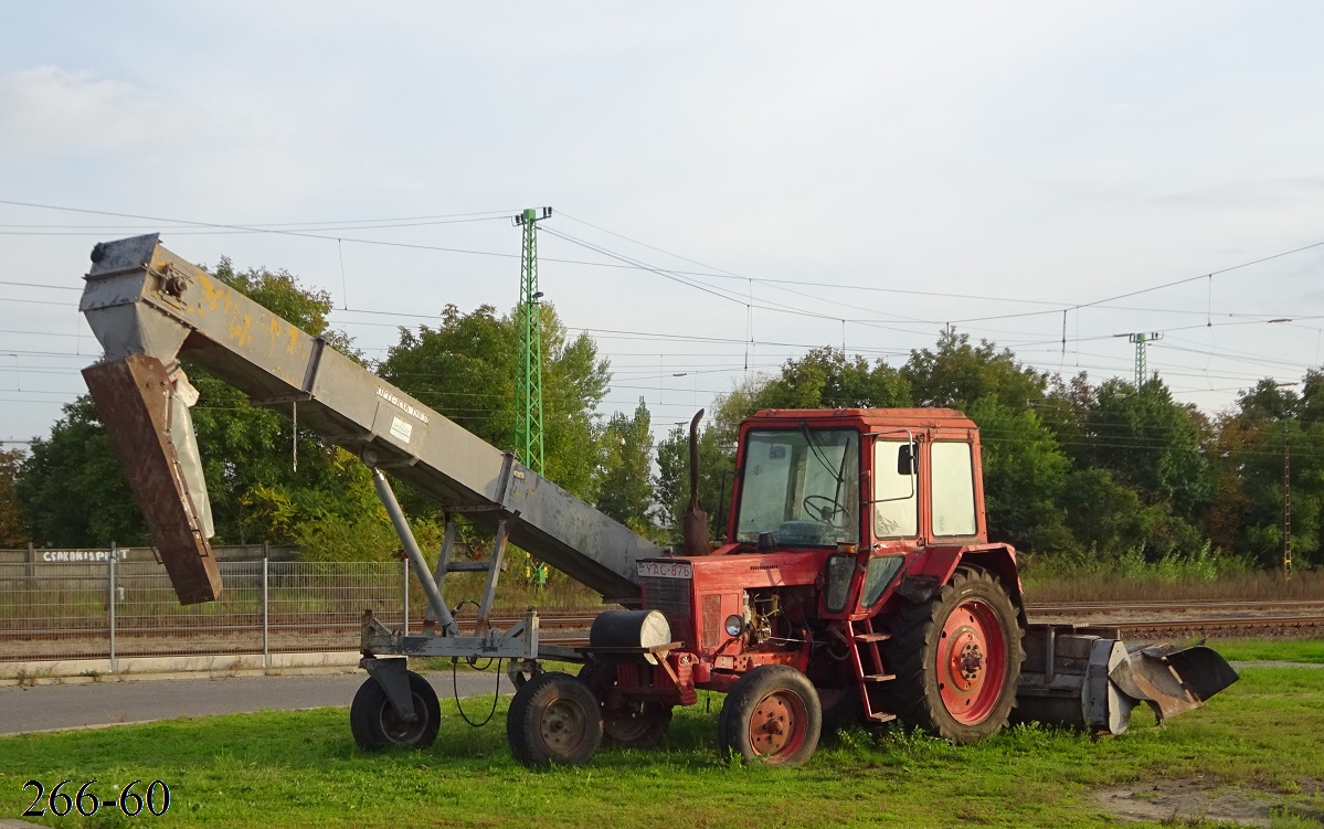 Венгрия, № YAC-876 — МТЗ-80; Венгрия — Конвейерные ленты OPTI-RACK длиной 150 и 150 м