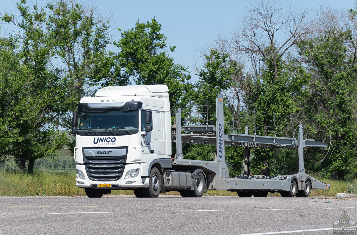 Алматы, № M 124267 — DAF XF Euro6 FT