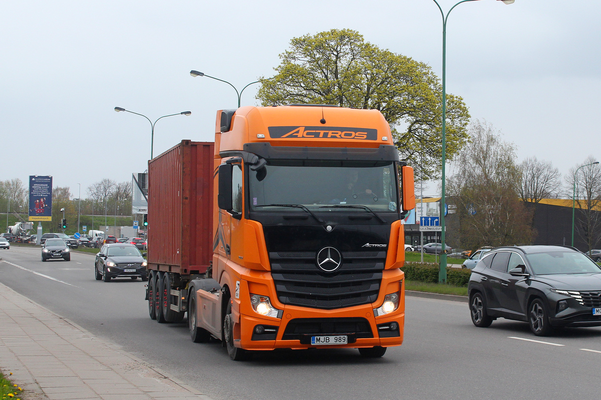 Литва, № MJB 989 — Mercedes-Benz Actros ('2011) 1842