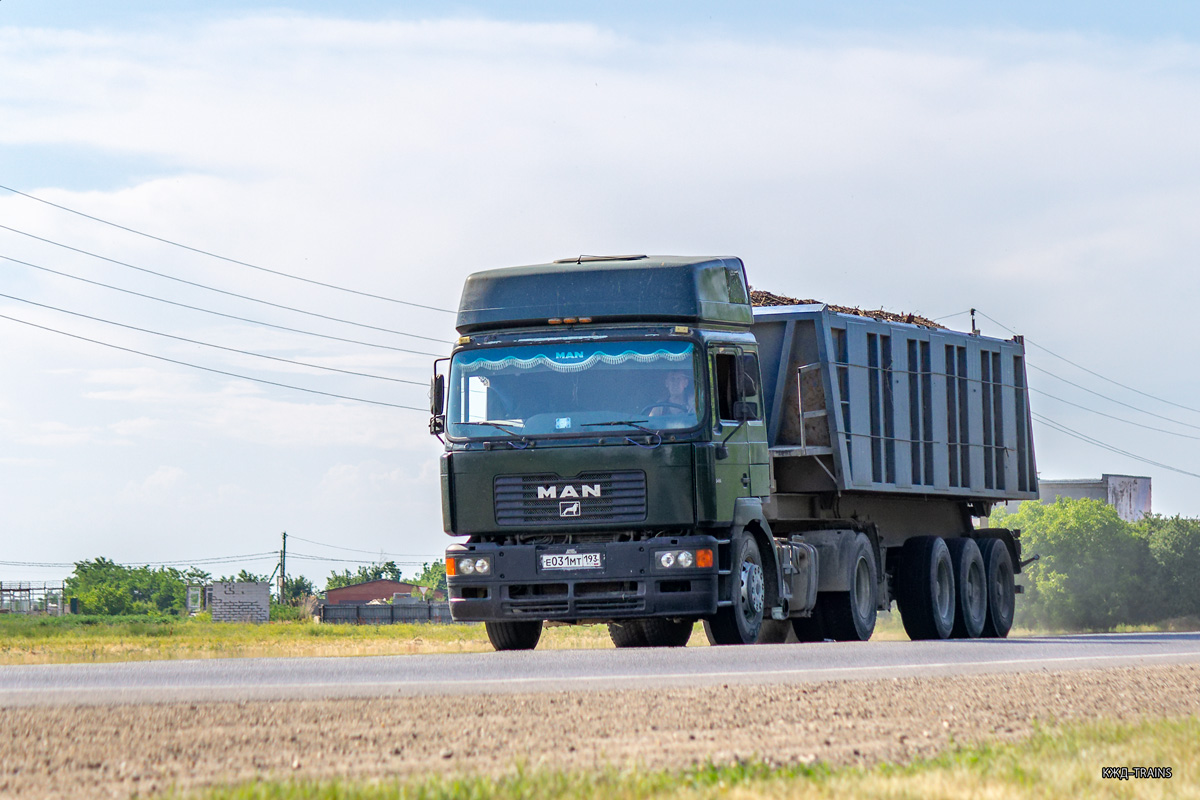 Краснодарский край, № Е 031 МТ 193 — MAN F2000 19.414