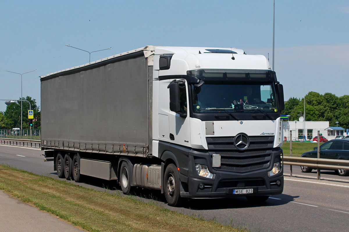 Литва, № MSE 823 — Mercedes-Benz Actros ('2011) 1845