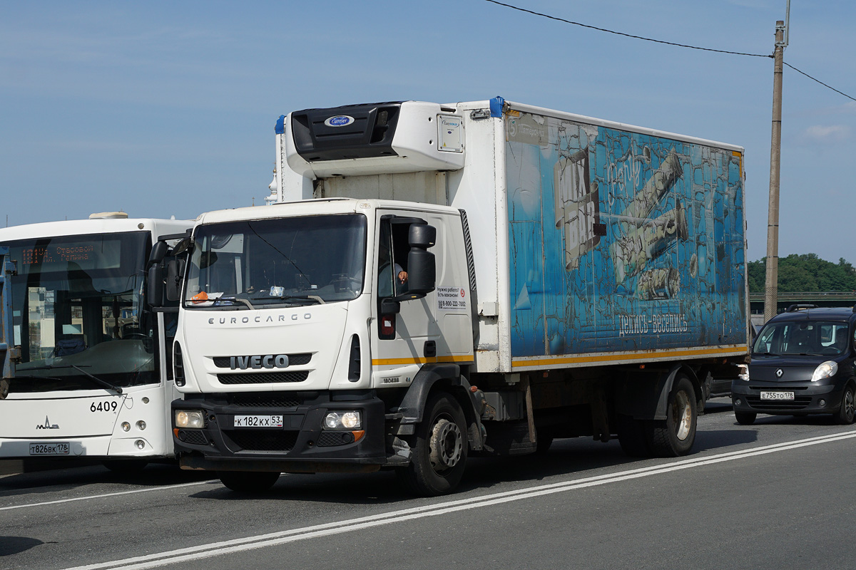 Новгородская область, № К 182 КХ 53 — IVECO EuroCargo ('2008)