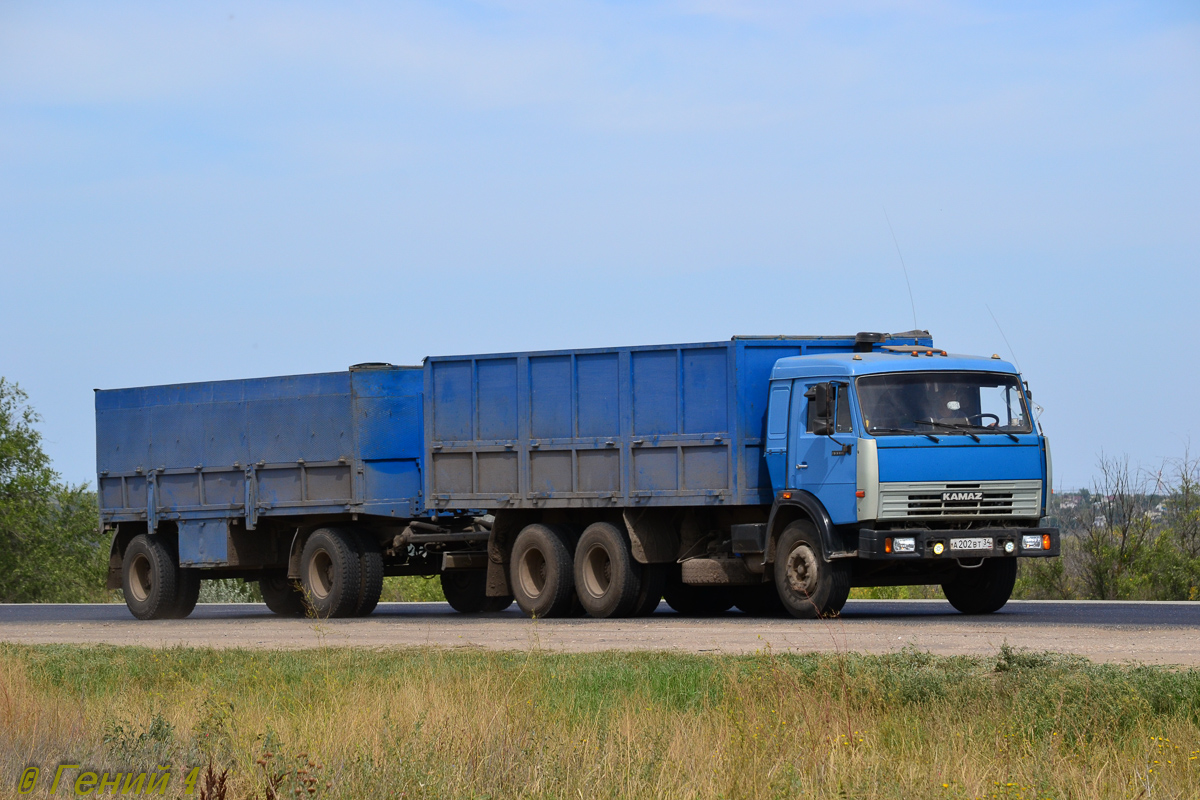 Волгоградская область, № А 202 ВТ 34 — КамАЗ-53215-02 [53215C]