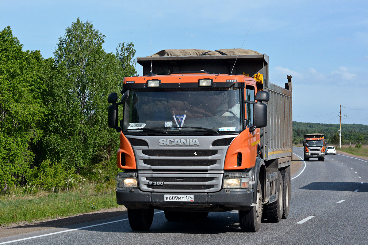 Красноярский край, № К 609 МТ 124 — Scania ('2011) P380