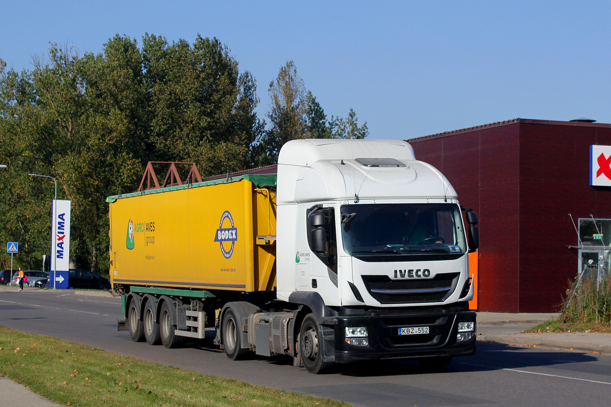 Литва, № KBZ 552 — IVECO Stralis ('2012)