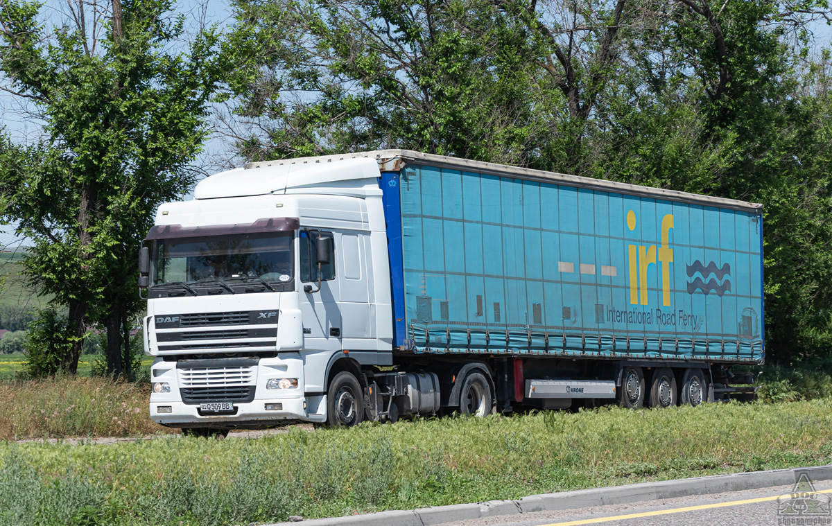 Узбекистан, № 01 Q 509 BB — DAF XF95 FT