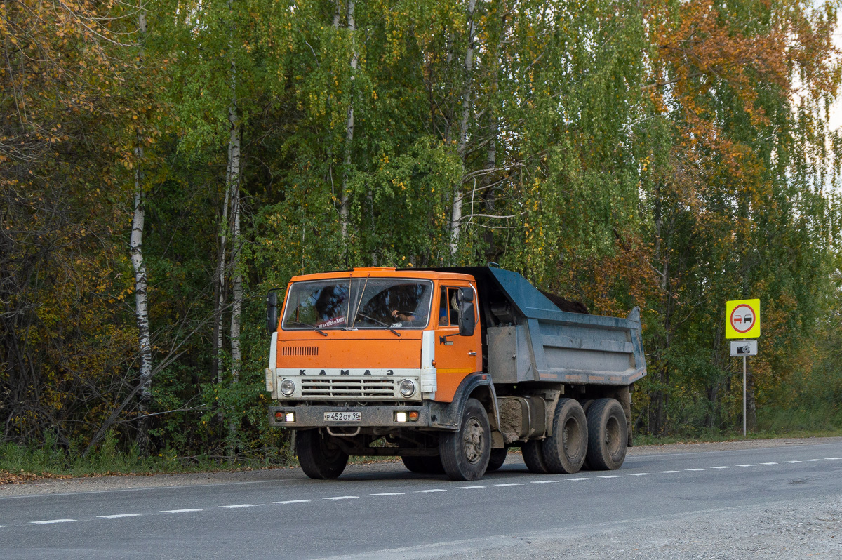 Свердловская область, № Р 452 ОУ 96 — КамАЗ-55111 [551110]