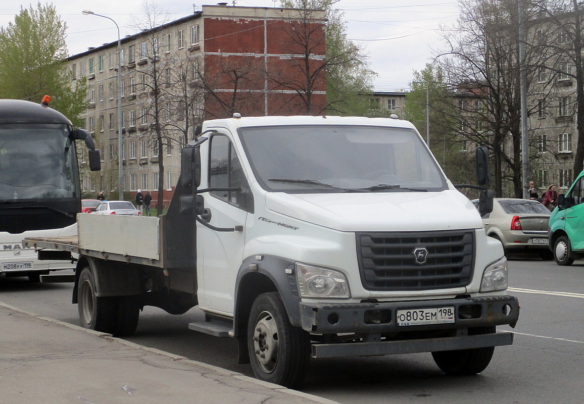 Санкт-Петербург, № О 803 ЕМ 198 — ГАЗ GAZon NEXT (общая модель)