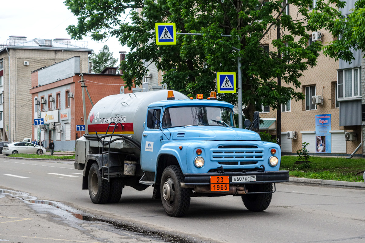 Еврейская автономная область, № А 607 КС 79 — ЗИЛ-130 (общая модель)