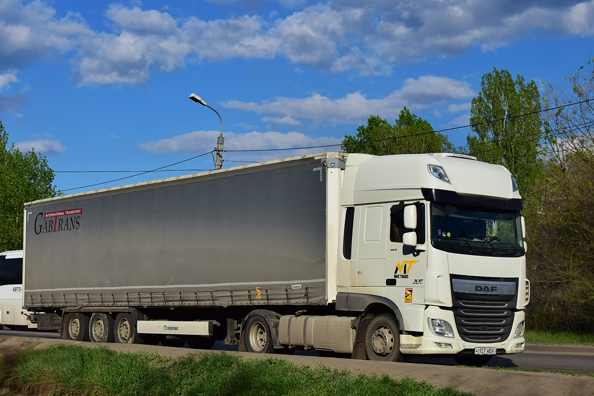 Узбекистан, № 40 917 WBA — DAF XF Euro6 FT