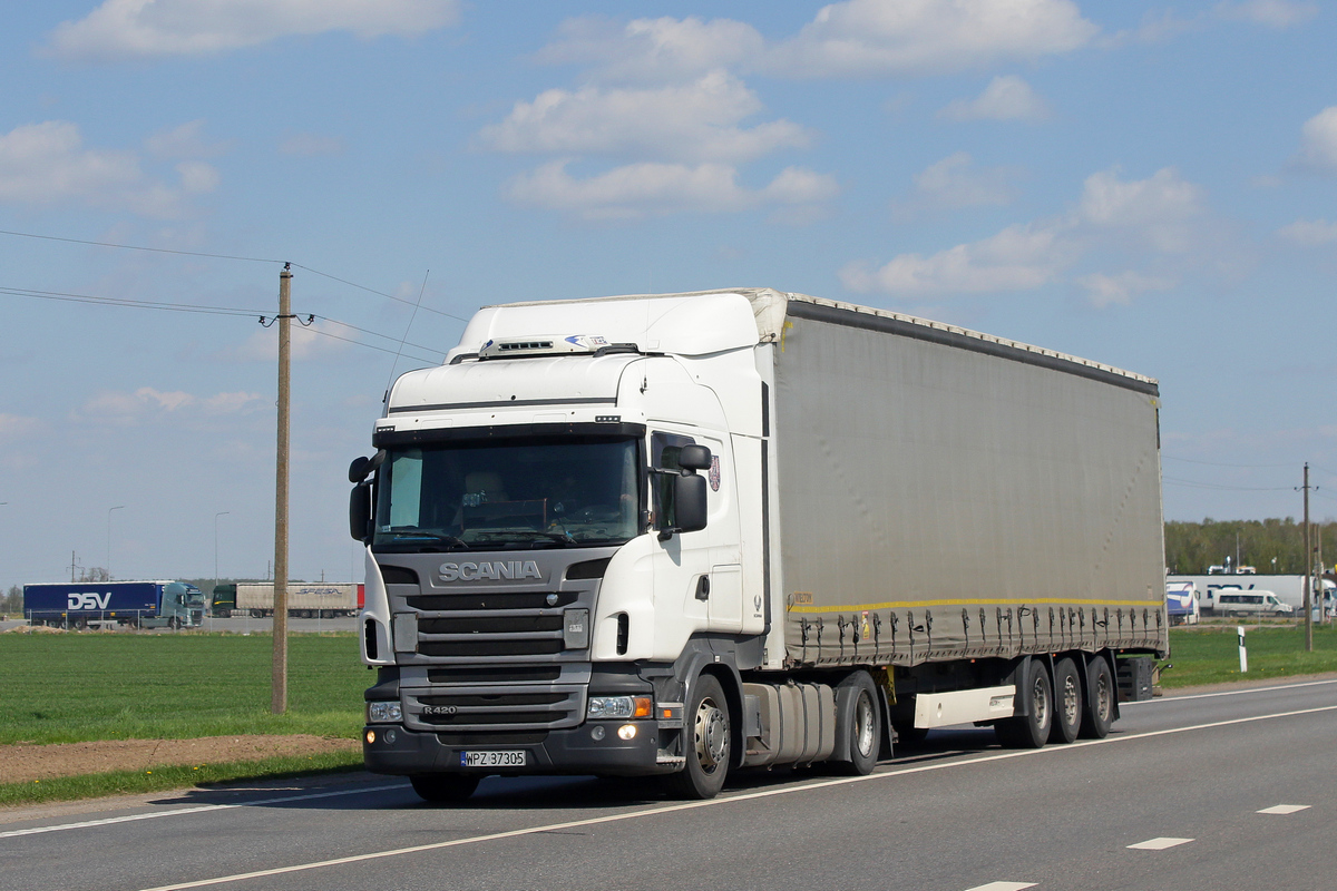 Польша, № WPZ 37305 — Scania ('2009) R420