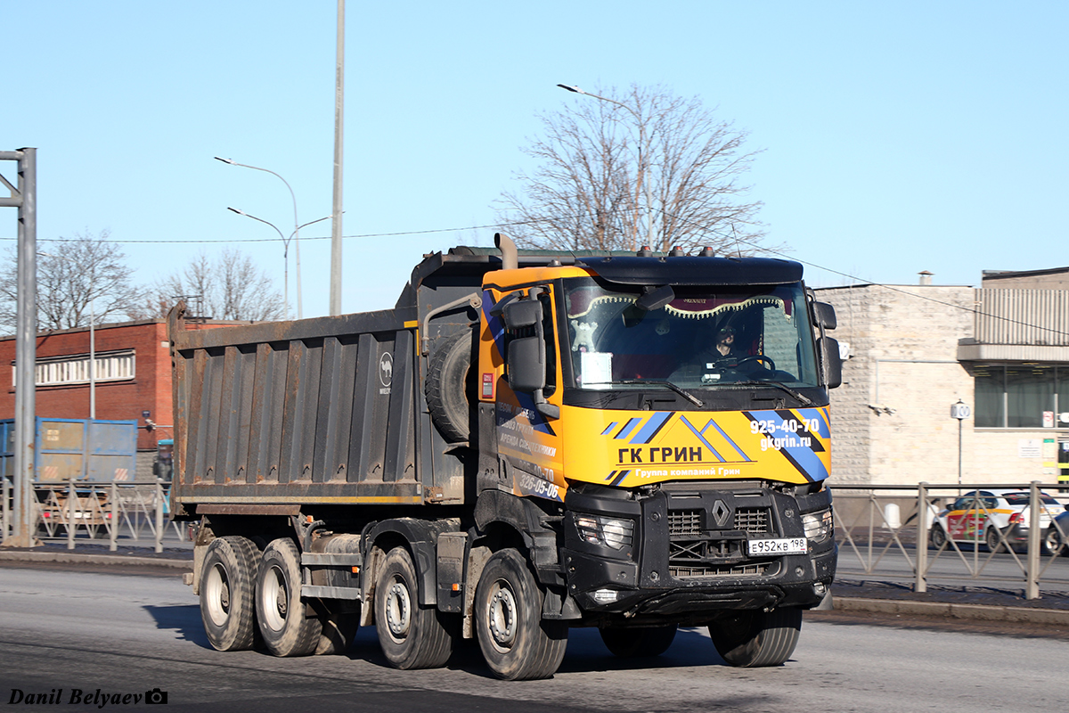 Ленинградская область, № Е 952 КВ 198 — Renault K-Series