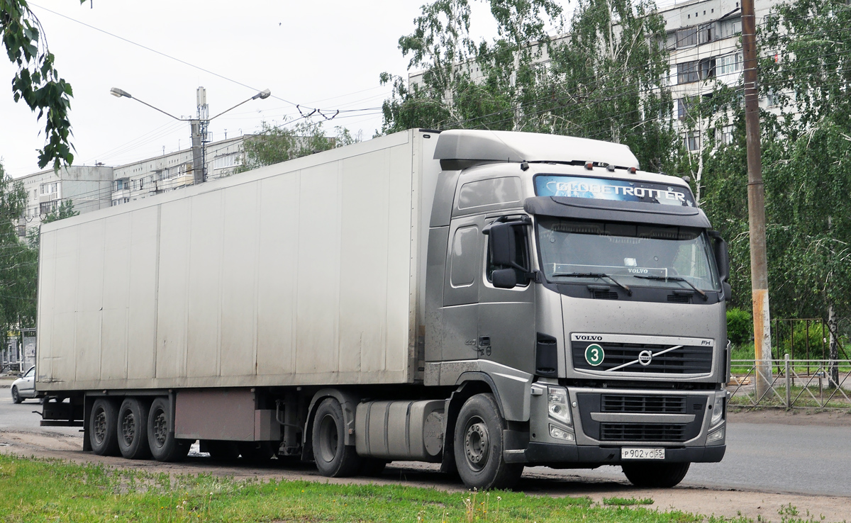 Омская область, № Р 902 УС 55 — Volvo ('2008) FH.440