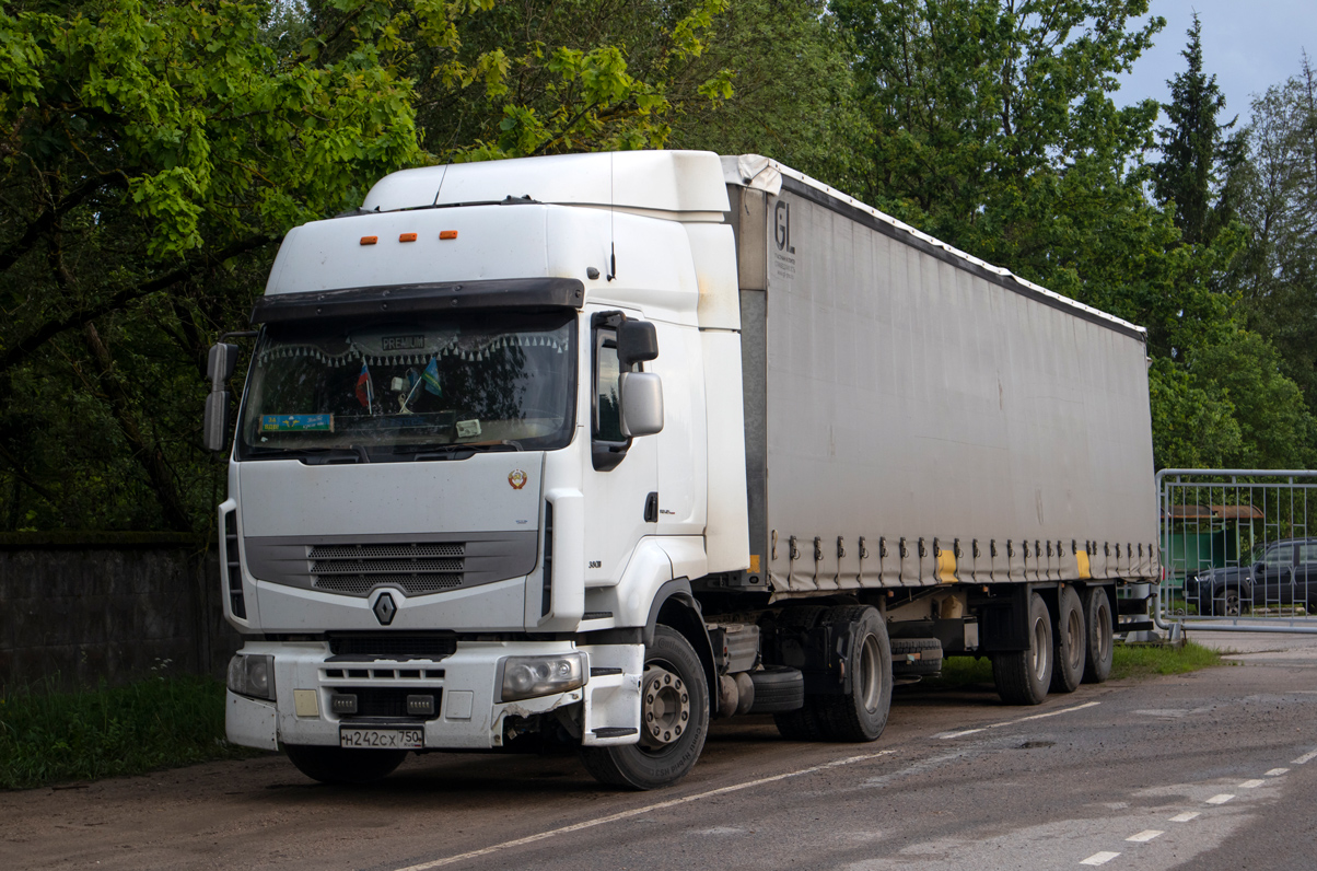 Московская область, № Н 242 СХ 750 — Renault Premium ('2006) [X9P]