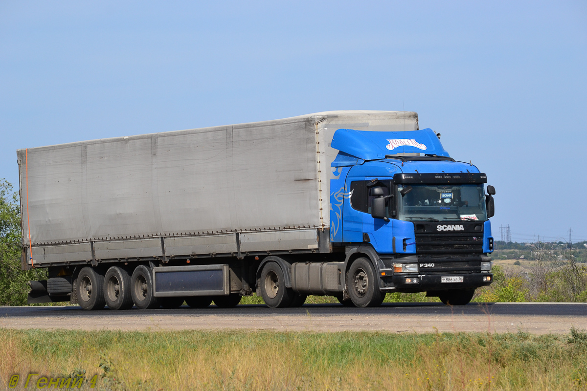 Татарстан, № Р 886 ХВ 16 — Scania ('1996) P114G