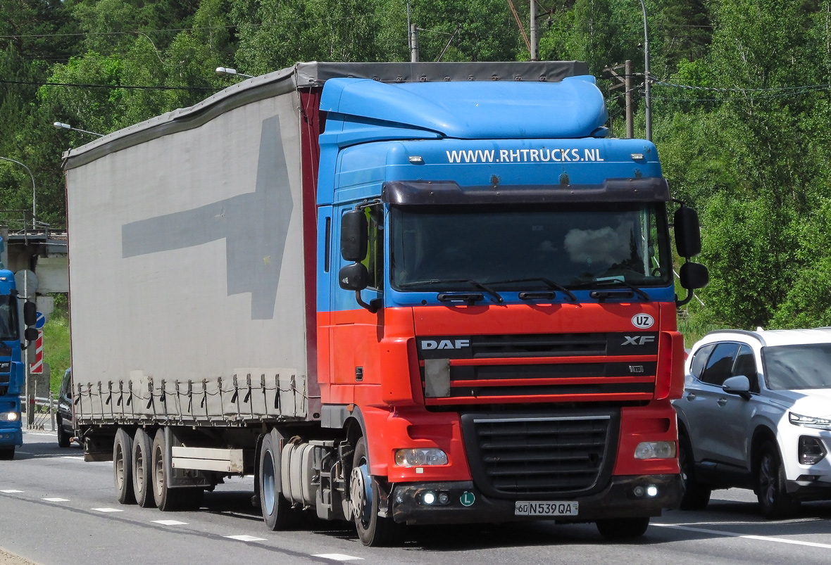 Узбекистан, № 60 N 539 QA — DAF XF105 FT