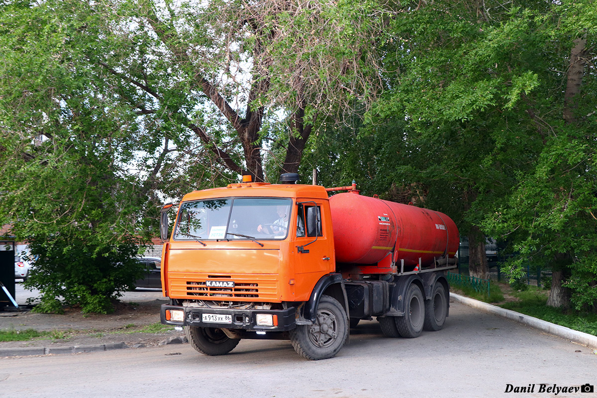 Тюменская область, № А 913 ХК 86 — КамАЗ (общая модель)