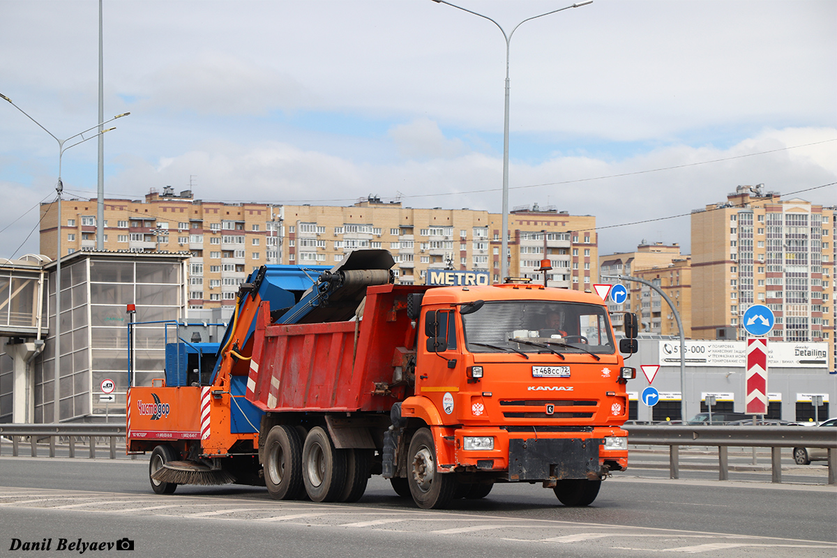 Тюменская область, № Т 468 СС 72 — КамАЗ-65115-L4