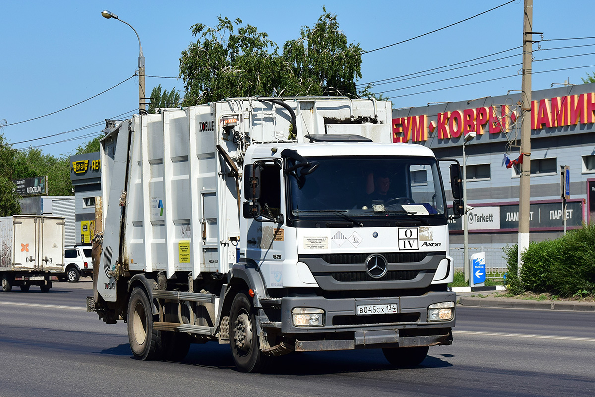 Волгоградская область, № В 045 СХ 134 — Mercedes-Benz Axor 1826 [Z9M]