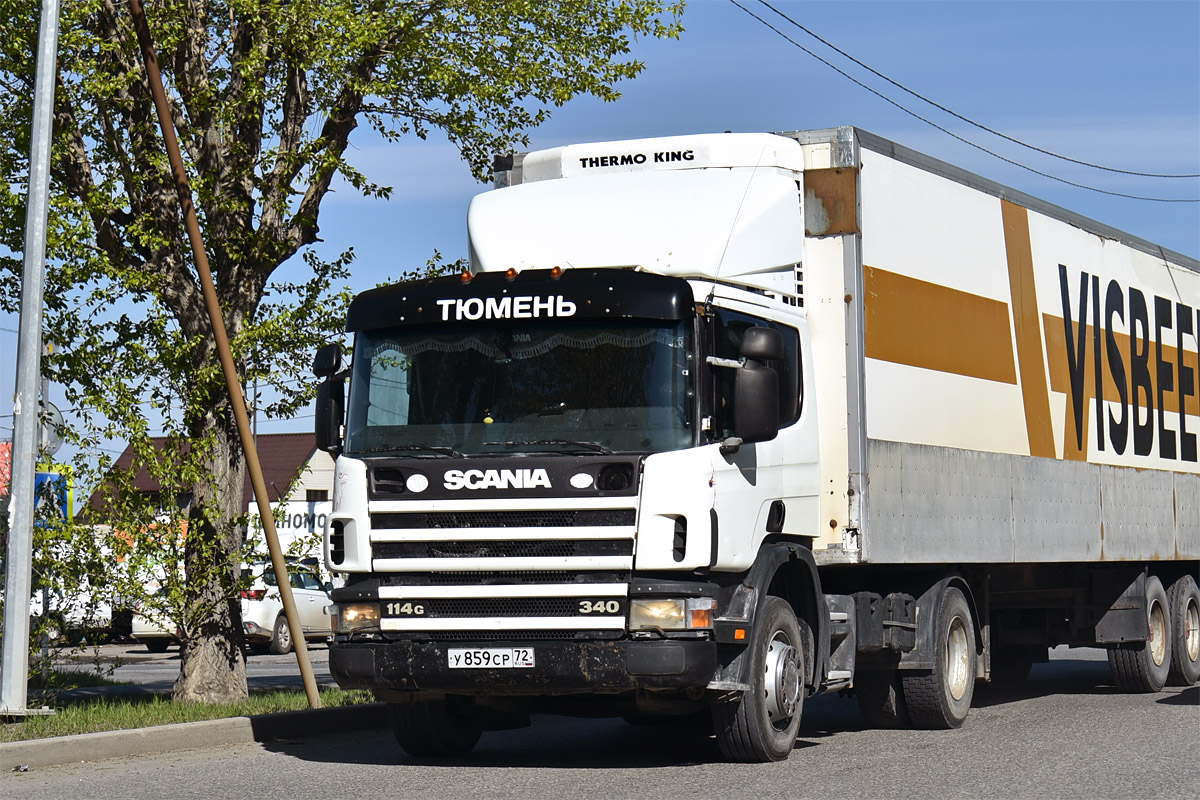 Тюменская область, № У 859 СР 72 — Scania ('1996) P114G