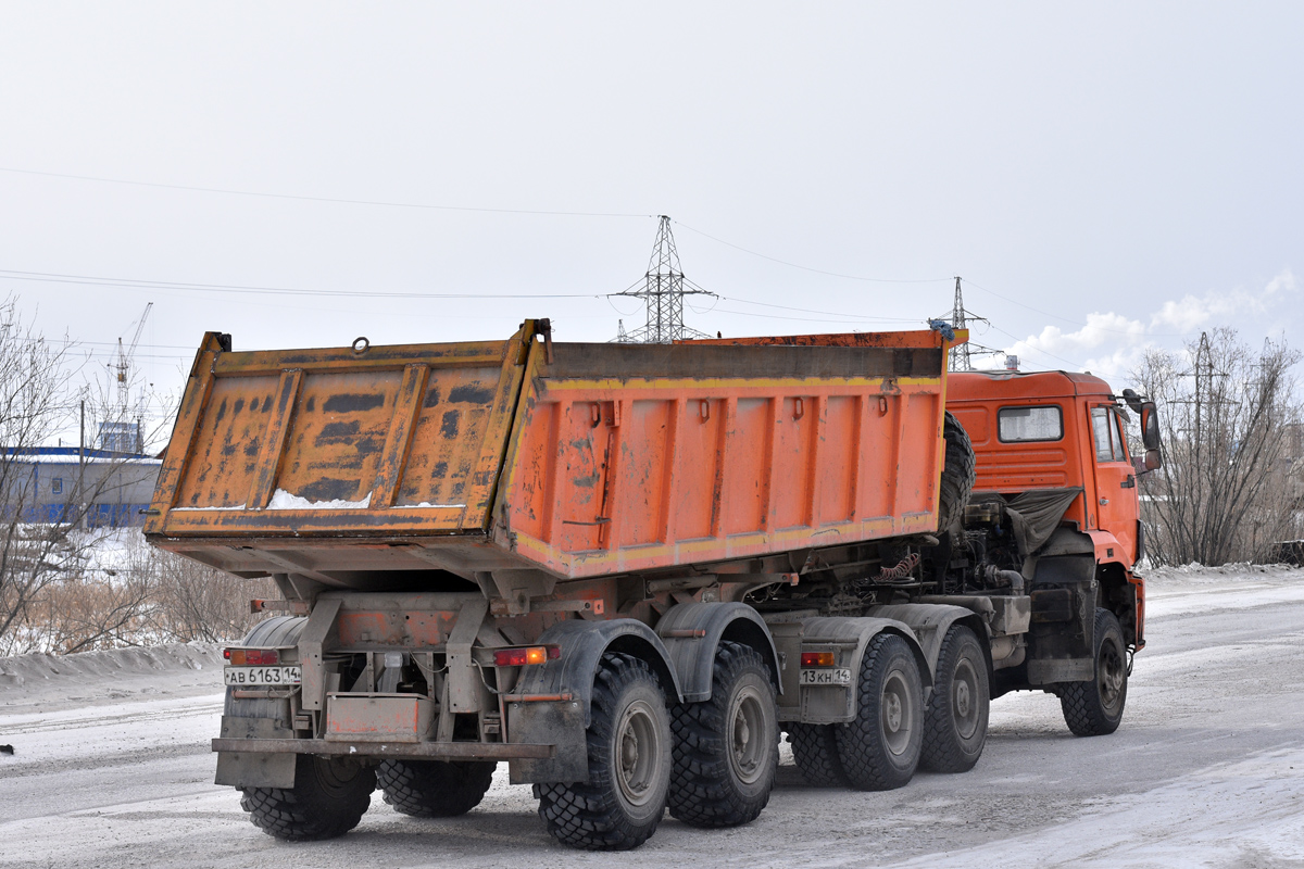 Саха (Якутия), № АВ 6163 14 — ЧМЗАП (общая модель)