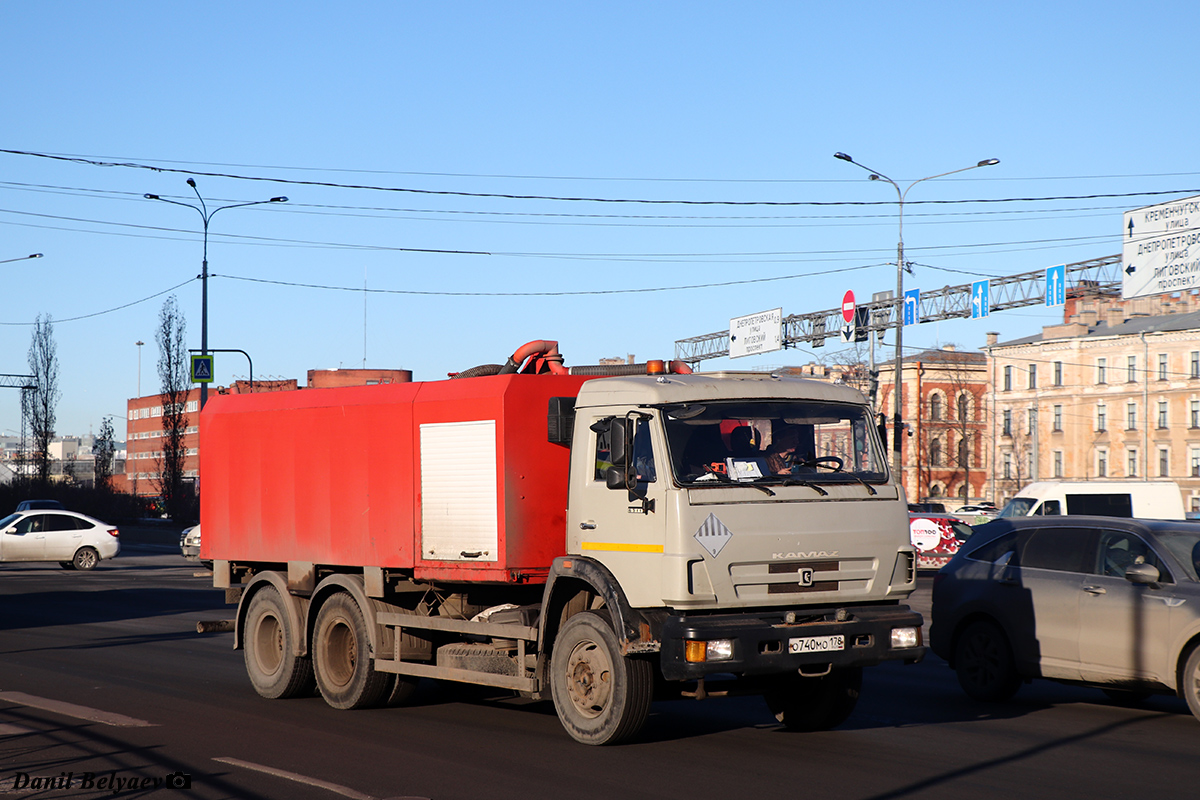 Санкт-Петербург, № О 740 МО 178 — КамАЗ-53229-15 [53229R]