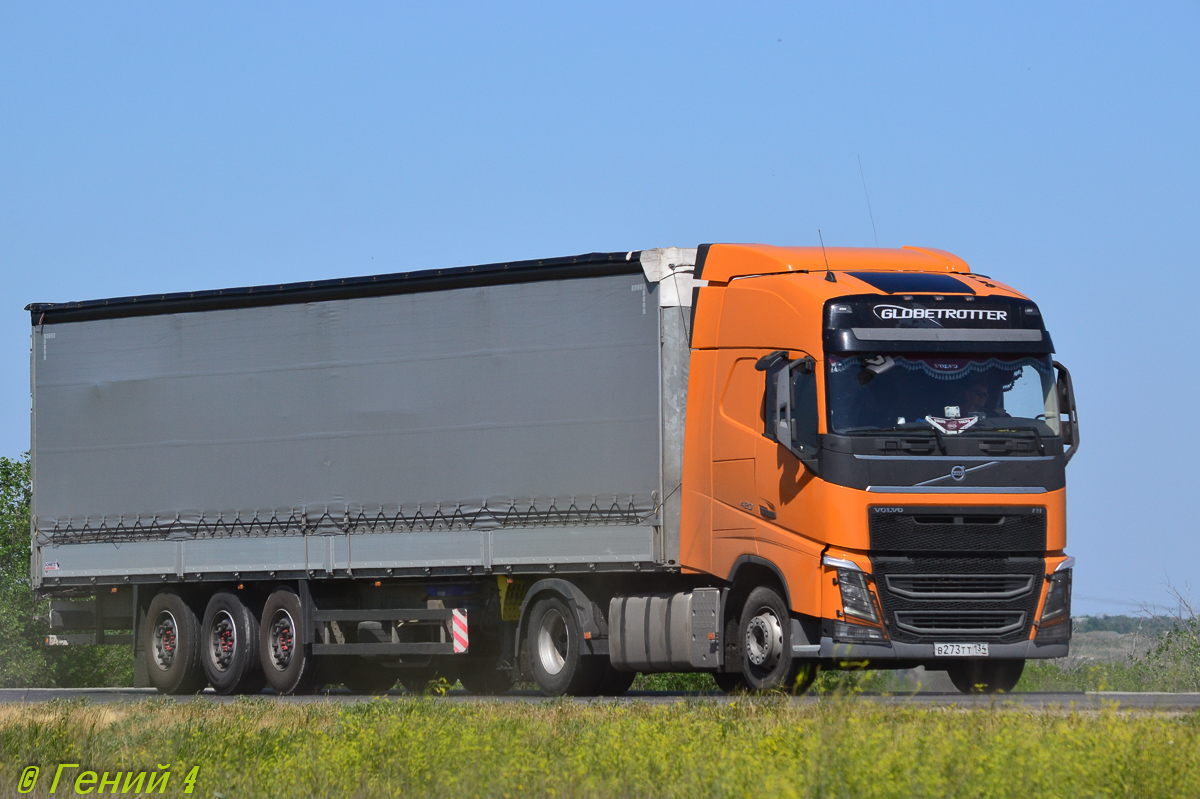 Волгоградская область, № В 273 ТТ 134 — Volvo ('2012) FH.420