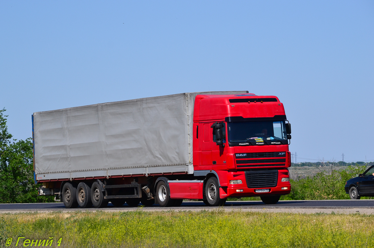 Краснодарский край, № Н 375 ОУ 93 — DAF XF95 FT