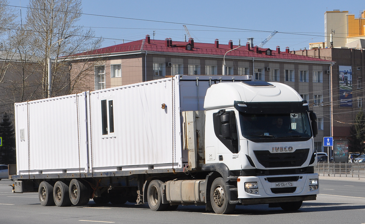 Челябинская область, № М 513 ОТ 174 — IVECO Stralis ('2012) 460