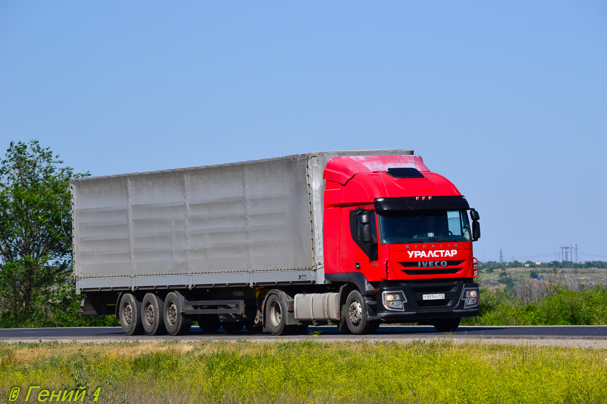 Челябинская область, № Т 997 КХ 174 — IVECO Stralis ('2007) 430