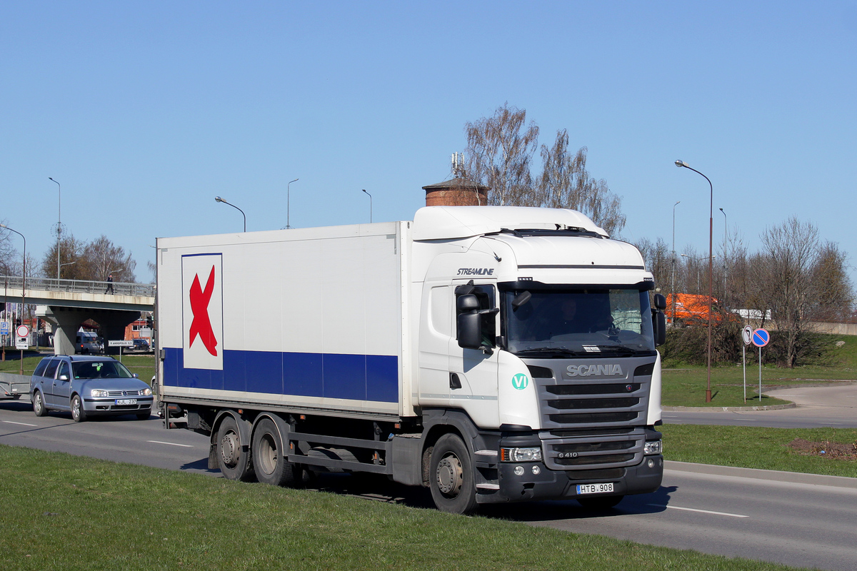 Литва, № HTB 908 — Scania ('2013) G410