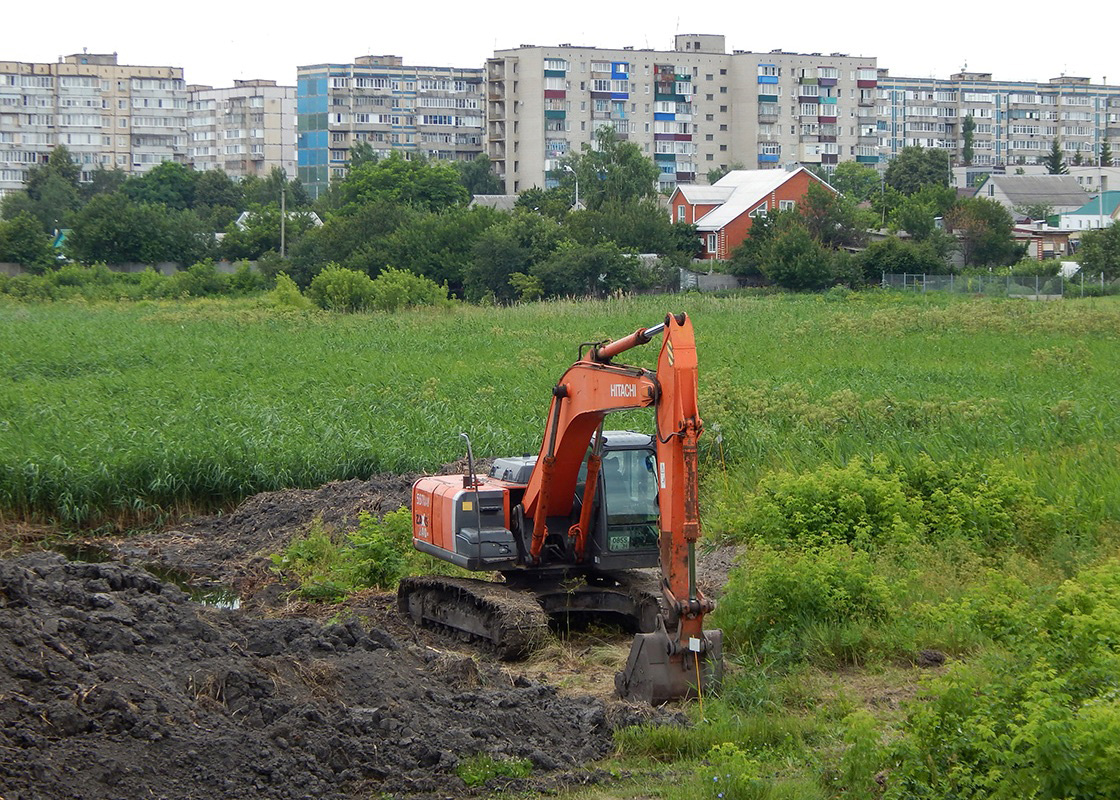 Волгоградская область, № 0855 ЕА 34 — Hitachi ZX240 (общая модель)