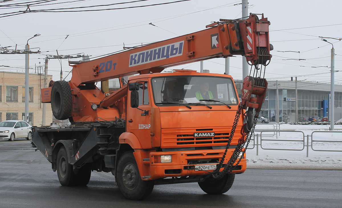 Челябинская область, № Н 820 РЕ 174 — КамАЗ-53605-62