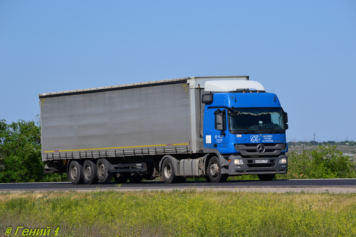 Волгоградская область, № А 399 ЕТ 134 — Mercedes-Benz Actros ('2009) 1841