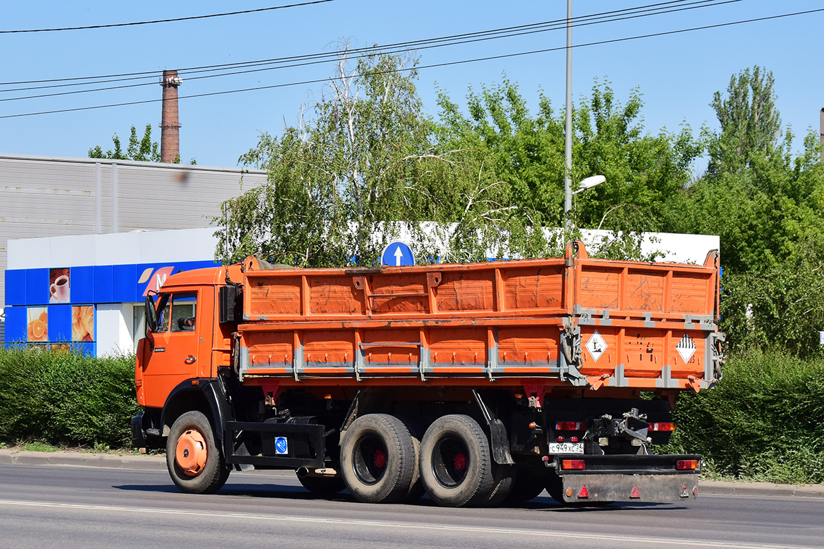 Волгоградская область, № С 949 ХС 34 — КамАЗ-53215-15 [53215R]