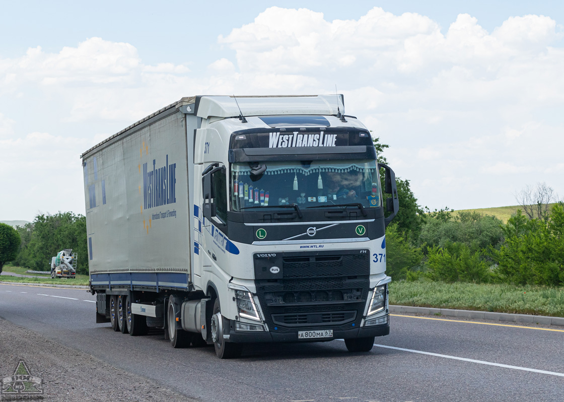 Смоленская область, № 371 — Volvo ('2012) FH.460