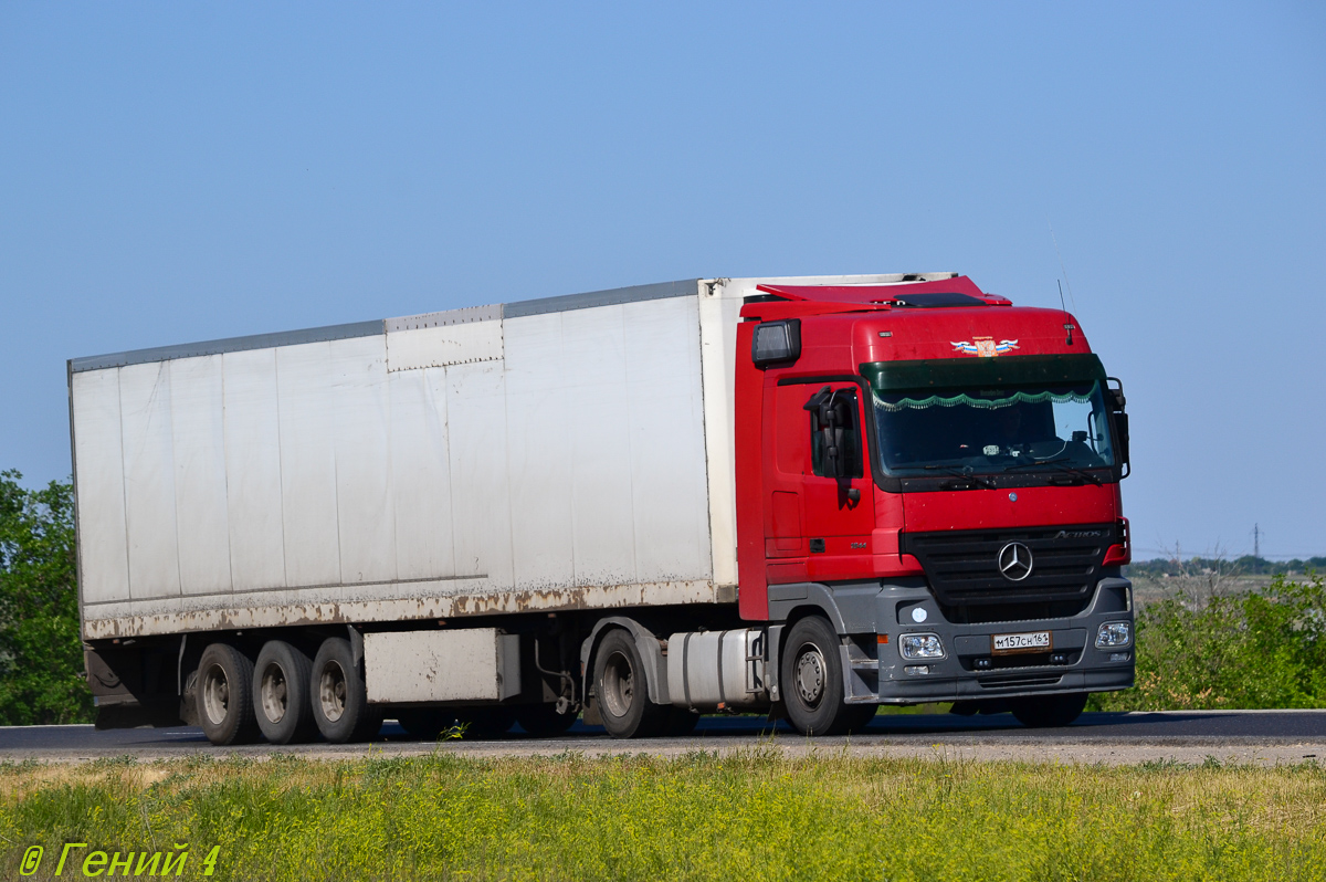 Ростовская область, № М 157 СН 161 — Mercedes-Benz Actros ('2003) 1844