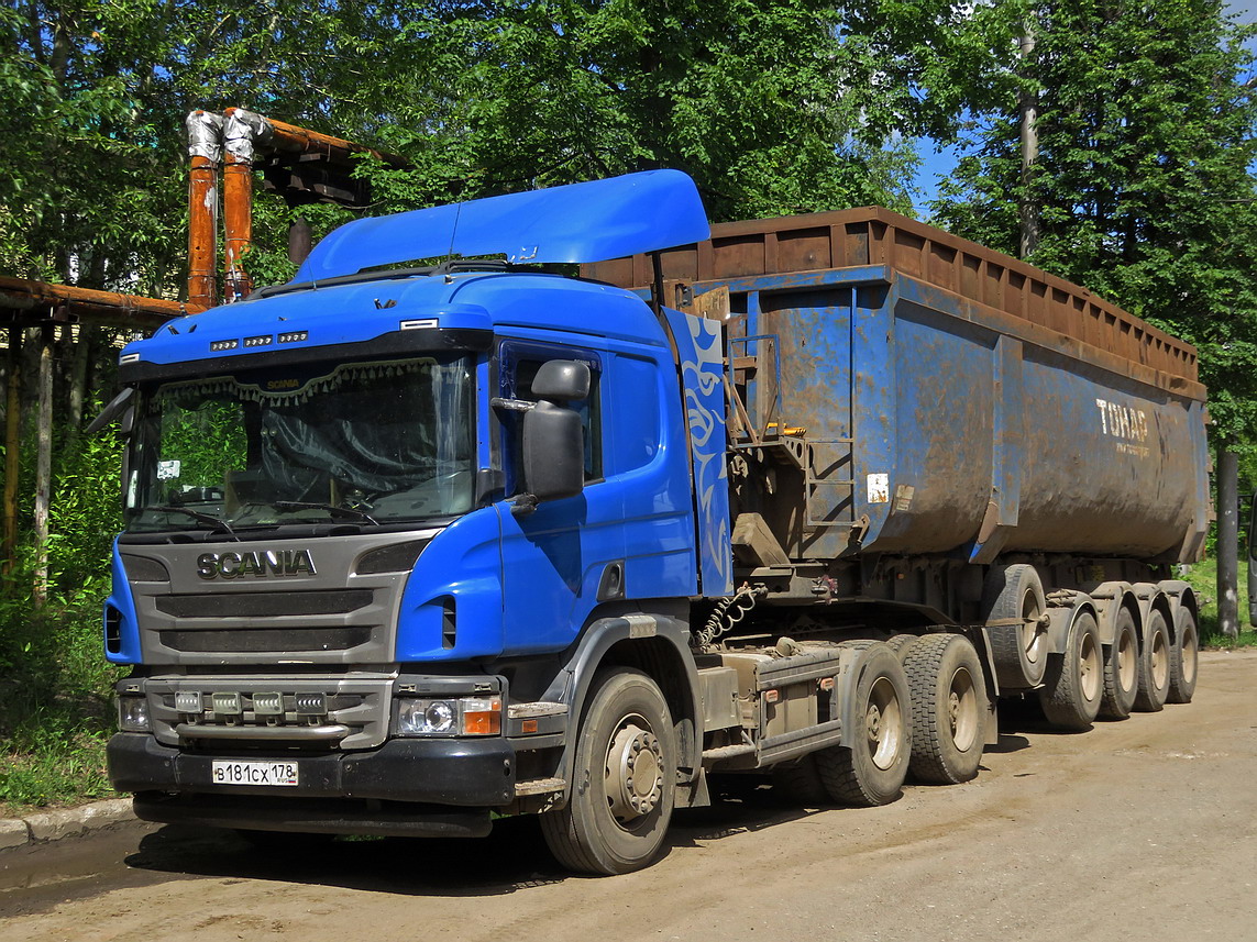 Кировская область, № В 181 СХ 178 — Scania ('2011) P440