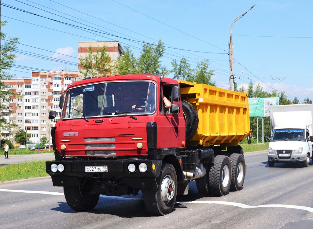 Удмуртия, № С 027 МС 18 — Tatra 815-2 S1 A